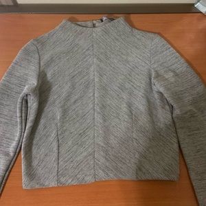 Zara Grey Long Sleeve Top